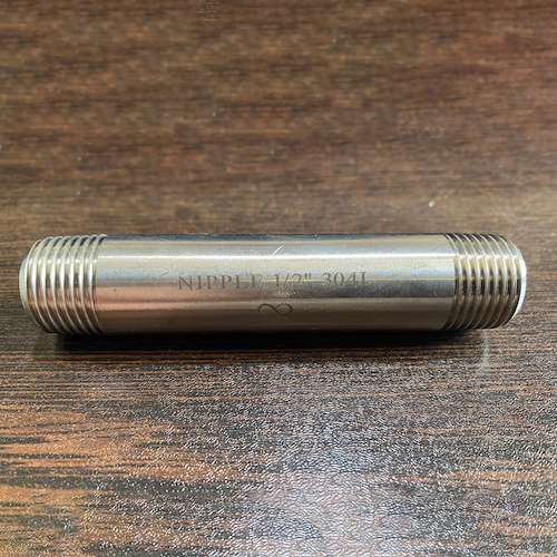 سوئیچ نیپل سر دنده استیل 304